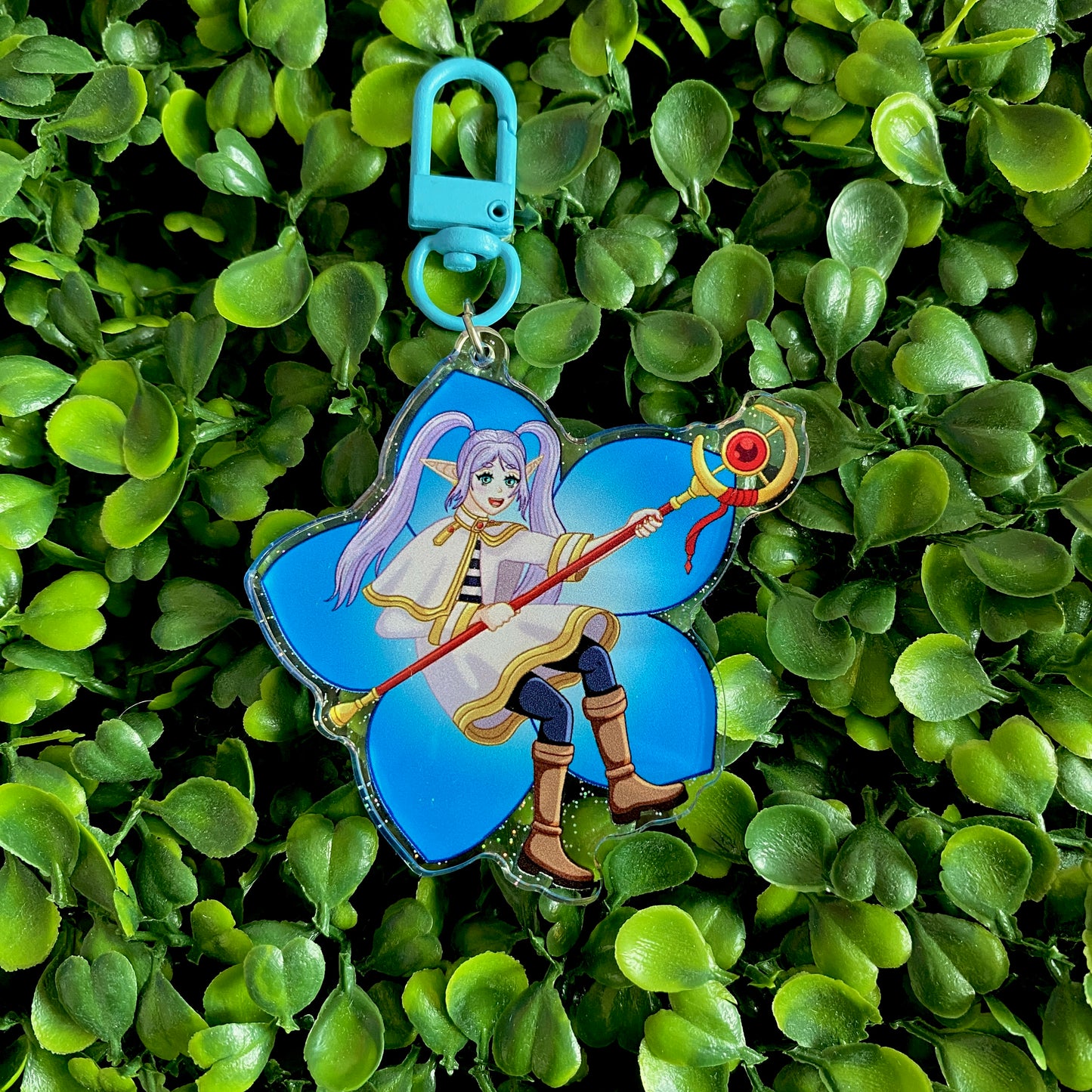 Beyond Journey’s End - Glitter Keychain
