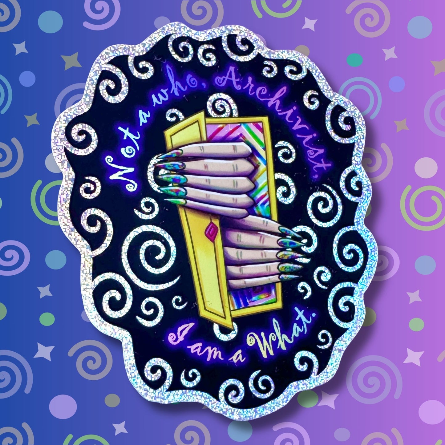 The Distortion - The Magnus Archives Inspired Holographic Sticker