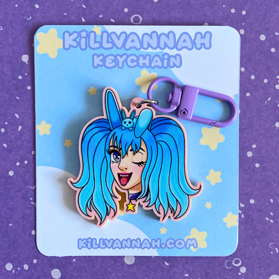 KillVannah Bunnygirl - Acrylic Keychain