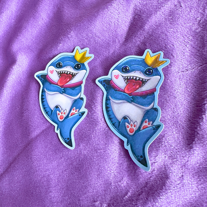 Puppy Shark - Sticker - Matt or Holographic