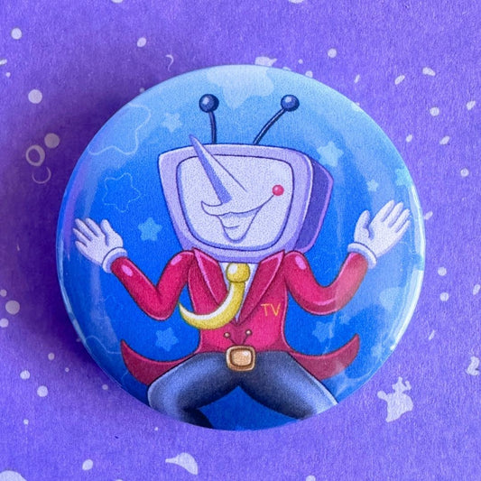 Mr. (Ant) Tenna - Deltarune inspired Pinback Button