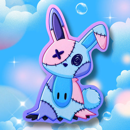 Zombunnikyu - Matt Vinyl Sticker
