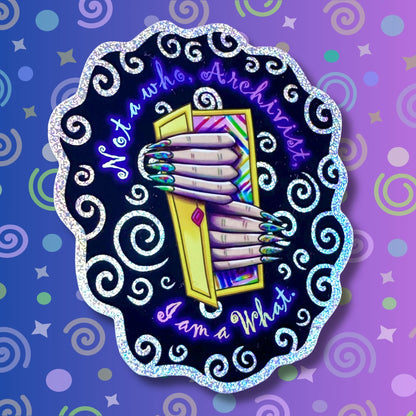 The Distortion - The Magnus Archives Inspired Holographic Sticker