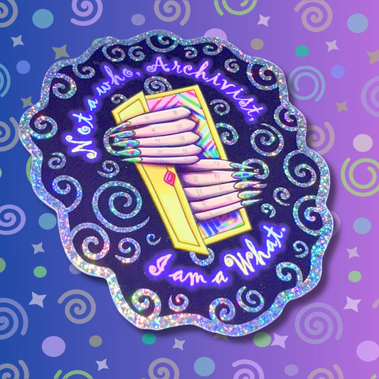 The Distortion - The Magnus Archives Inspired Holographic Sticker