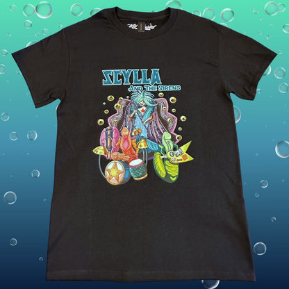 Scylla and the Sirens - Hades 2 inspired Band Tour Cotton T-Shirt