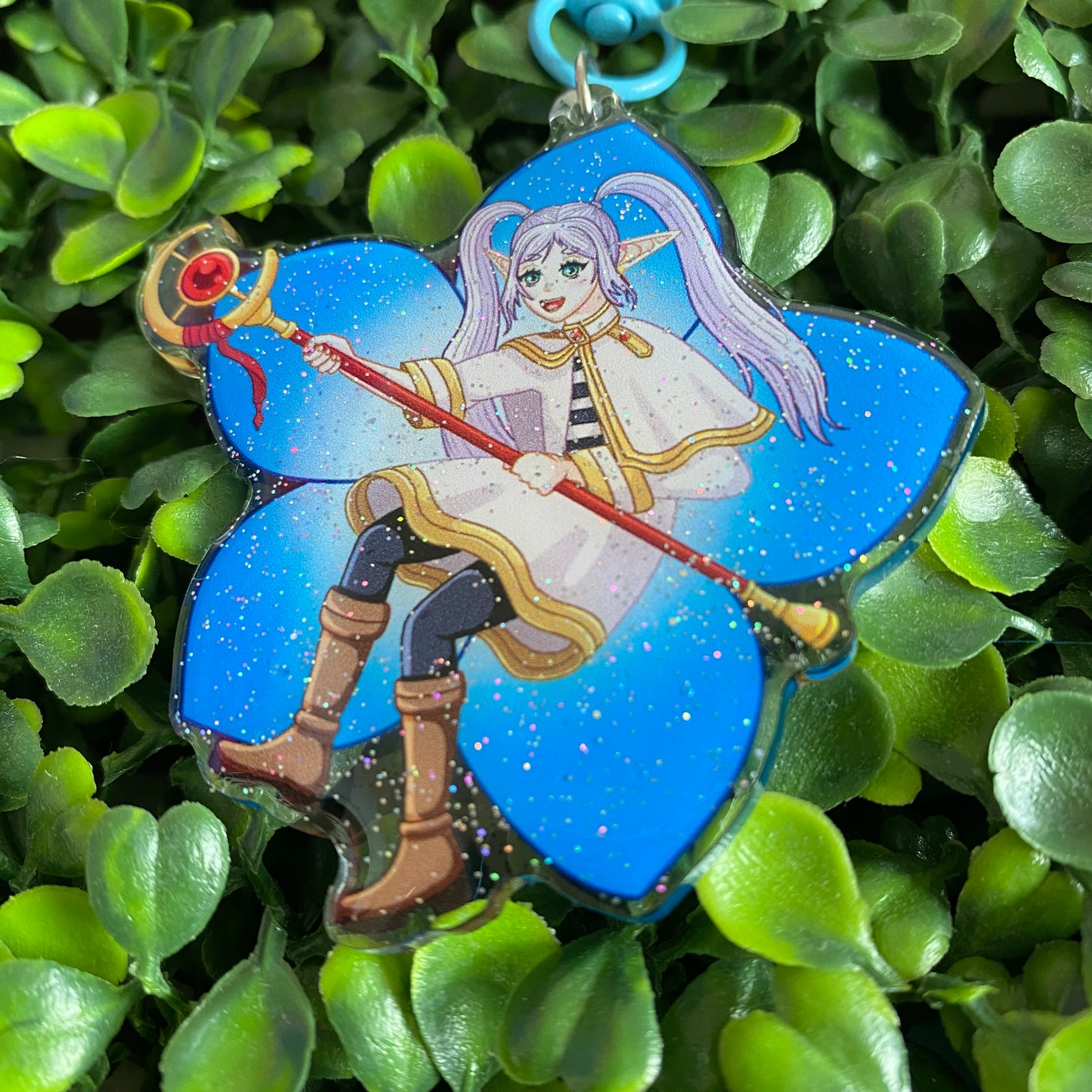 Beyond Journey’s End - Glitter Keychain