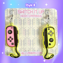 Load image into Gallery viewer, Switch It Up - Acrylic Hook Earrings
