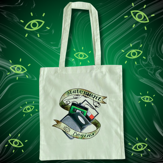 Statement Begins - Tote bag inspired by The Magnus Archives