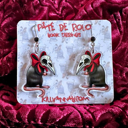 Pâté de Rolo - Hook Earrings - Critical Role Inspired