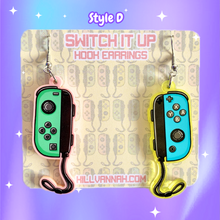 Load image into Gallery viewer, Switch It Up - Acrylic Hook Earrings
