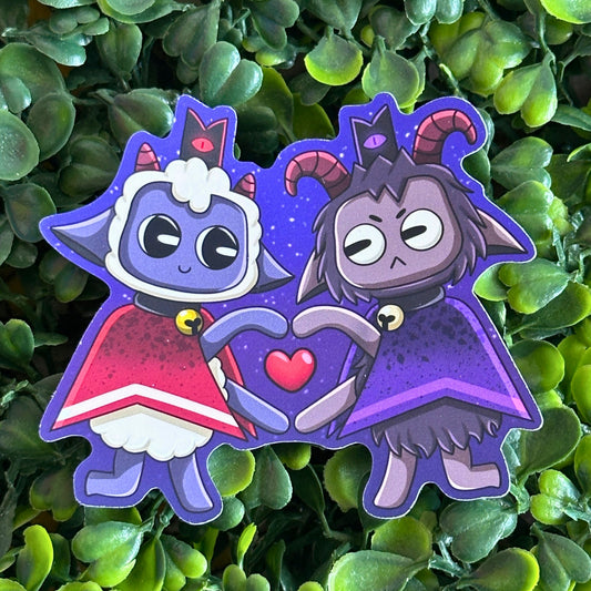 Cult Cuties - Cult of the Lamb inspired sticker