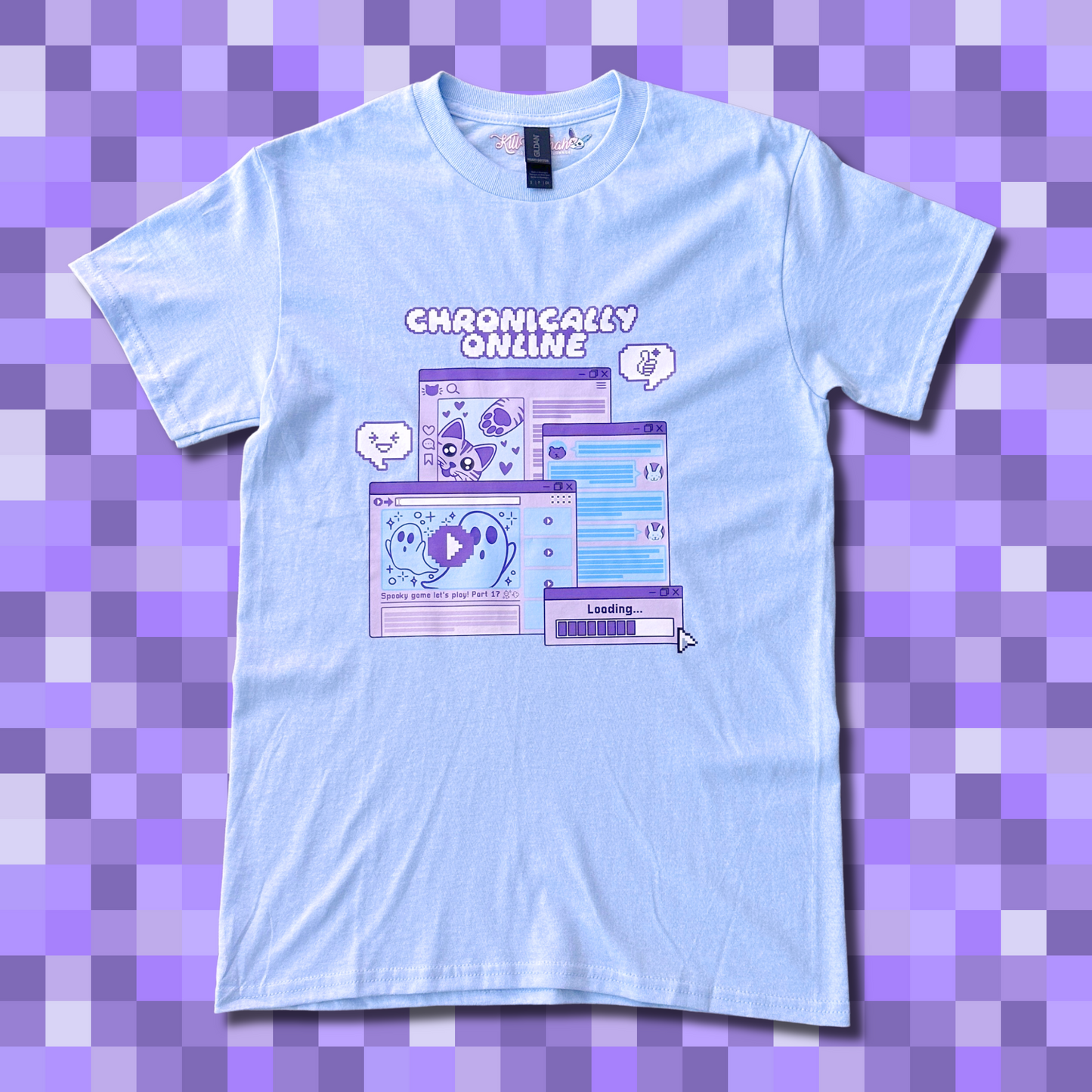 Chronically Online - Cotton T-Shirt