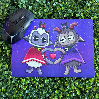 Cult Cuties - Mousepad inspired by Cult of the Lamb