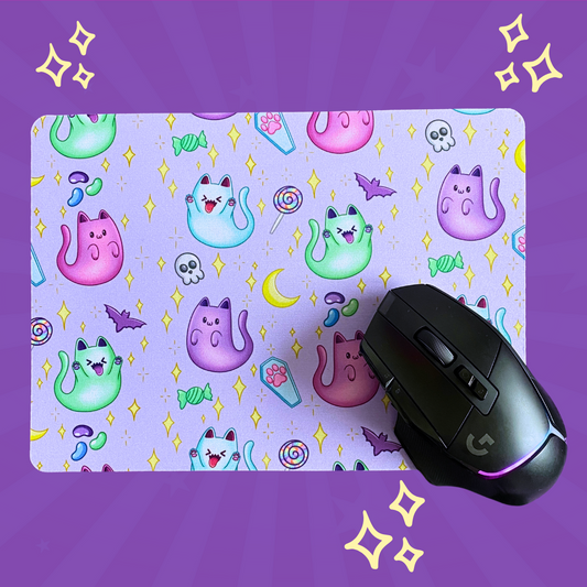 Ghost Kitties - Mousepad