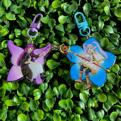 Beyond Journey’s End - Glitter Keychain