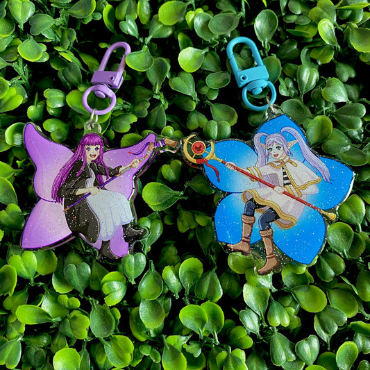 Beyond Journey’s End - Glitter Keychain