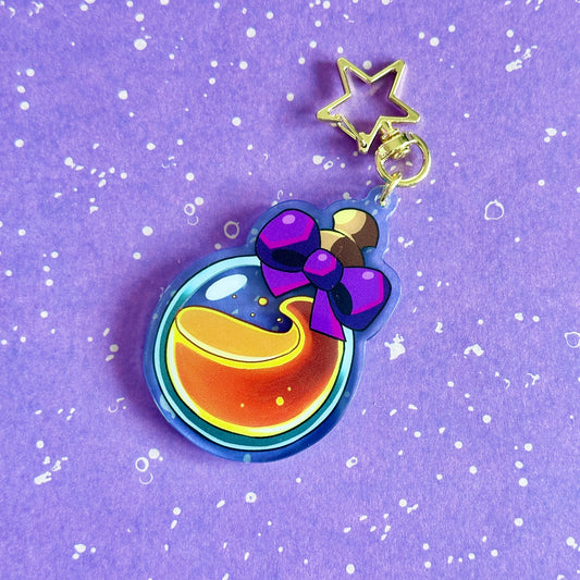 Premium Vintage - Double-Sided Keychain - Hades inspired