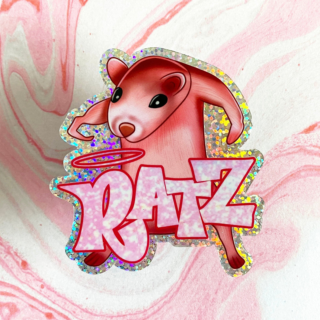 Ratz - Y2K meme sticker