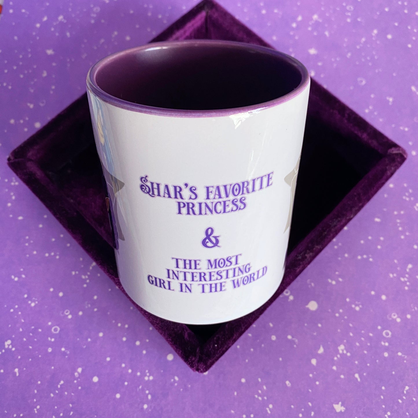 Shar's Favorite Princess - Shadowheart from Baldur's Gate 3 inspired Ceramic Mug