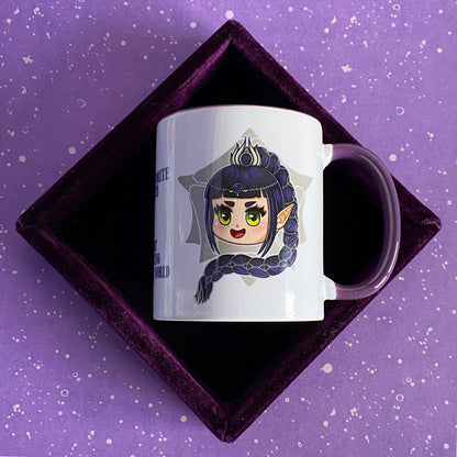 Shar's Favorite Princess - Shadowheart from Baldur's Gate 3 inspired Ceramic Mug