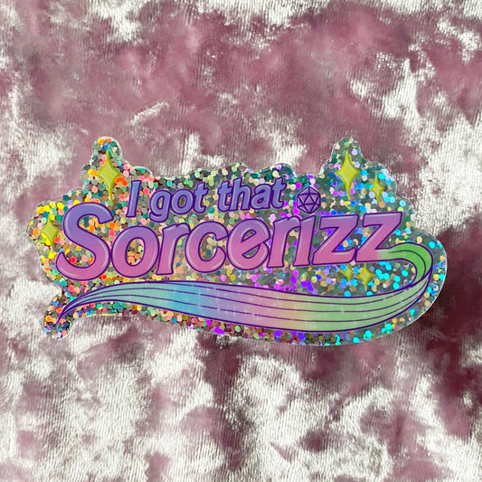 Sorcerizz - Holographic Sticker