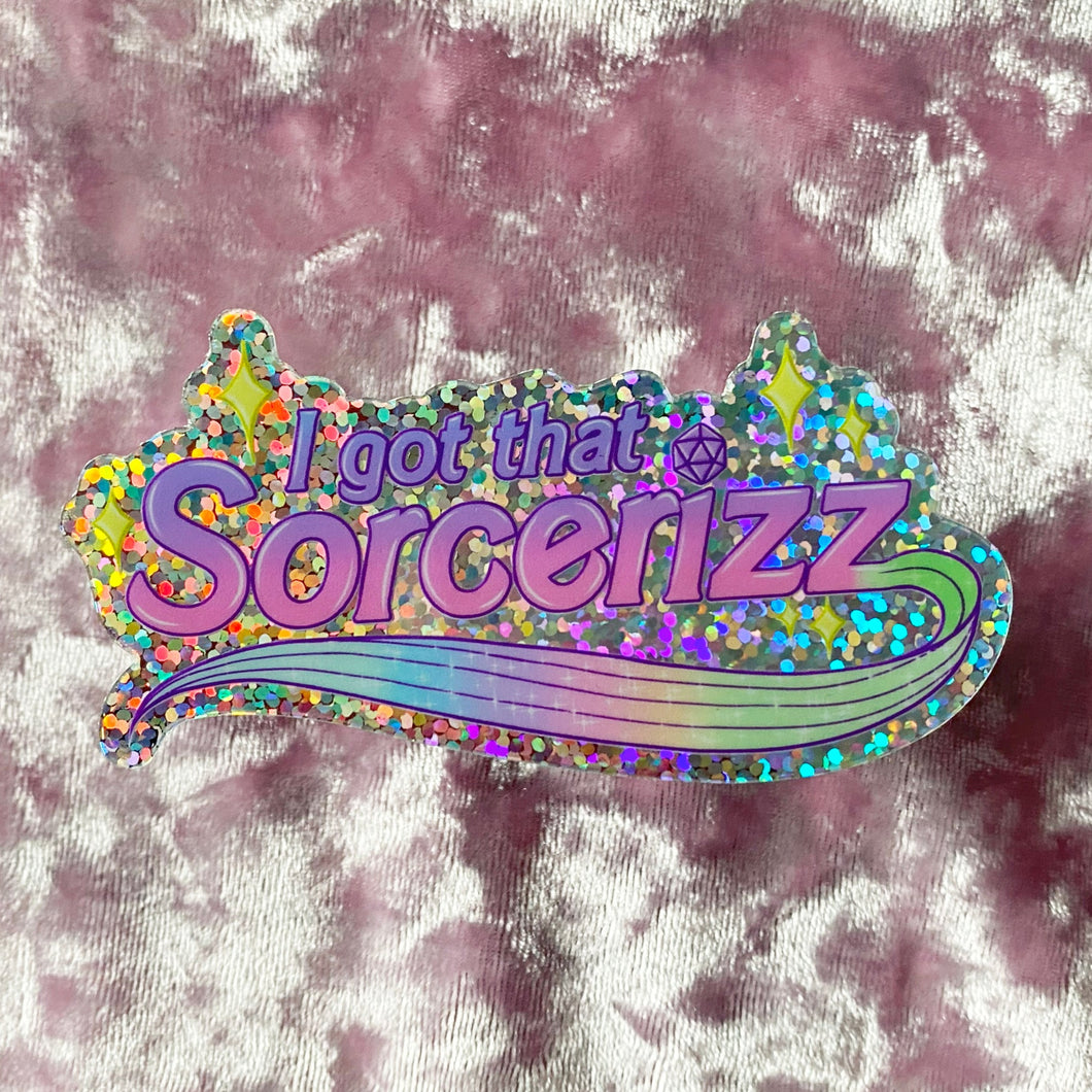 Sorcerizz - Holographic Sticker
