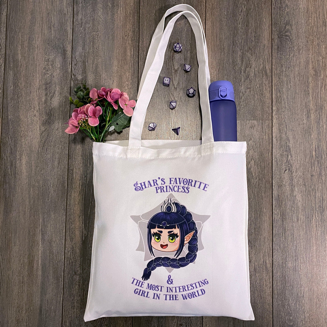 Shar's Favorite Princess - Tote bag
