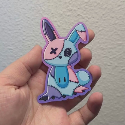 Zombunnikyu - Matt Vinyl Sticker