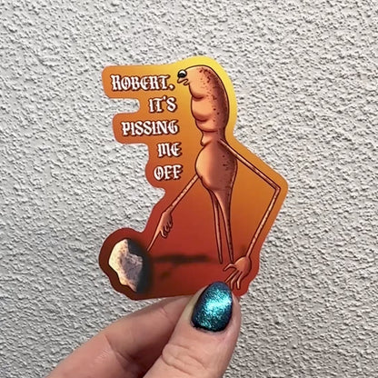 I Don't Like This Rock - Meme - Matt Vinyl Sticker