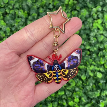 Death's-Head Moth - Keychain