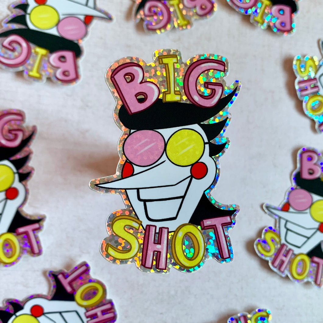 Big Shot Spamton - Holographic Sticker