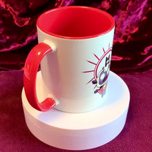 Load and play video in Gallery viewer, Benevolent Leader - Ceramic Mug - Cult of the Lamb inspired
