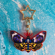 Load image into Gallery viewer, Death&#39;s-Head Moth - Keychain
