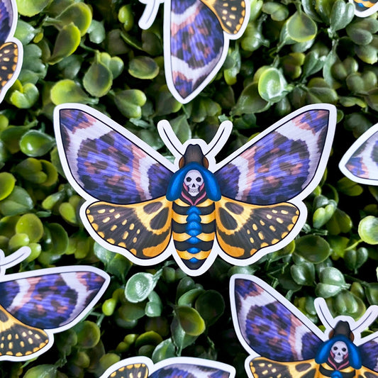 Death's-Head Moth Sticker