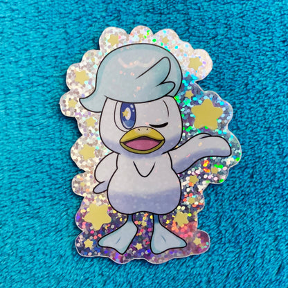 Shiny Poképals - Scarlet and Violet Starter Holographic Sticker