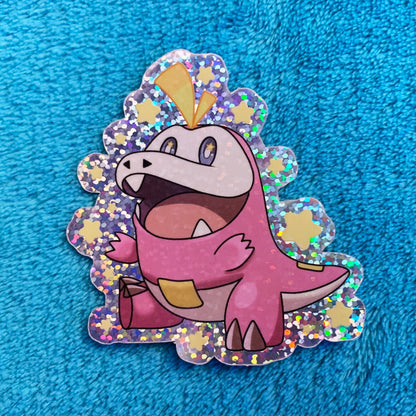 Shiny Poképals - Scarlet and Violet Starter Holographic Sticker