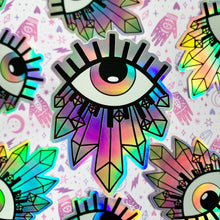 Load image into Gallery viewer, Crystal Visions - Holographic Sticker
