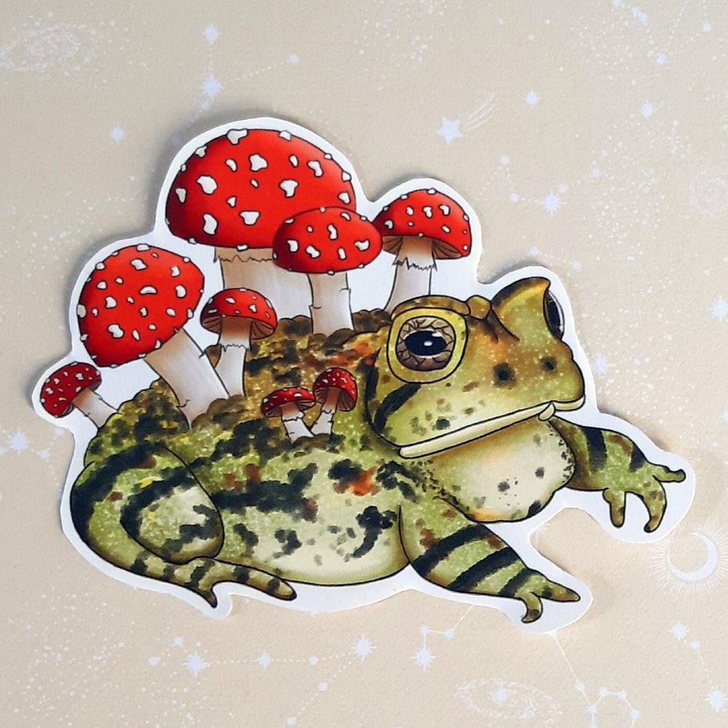 Toadstool sticker