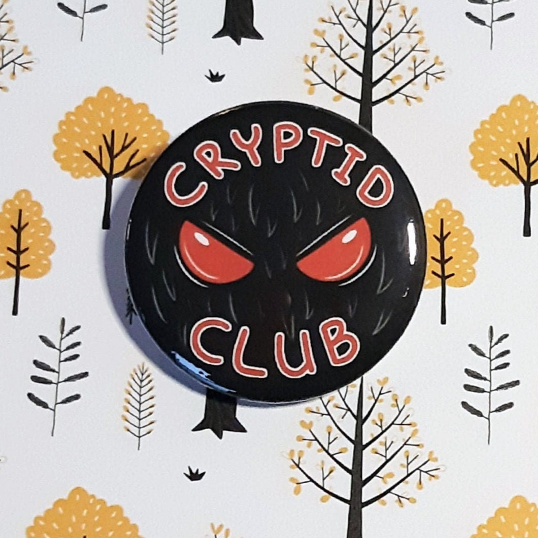 Cryptid Club - Pinback Button