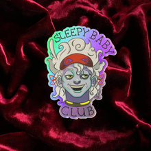 Load image into Gallery viewer, Hypnos Sleepy Baby Club - Holographic Sticker
